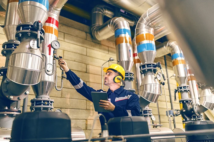 Mantenimiento de calefacción industrial