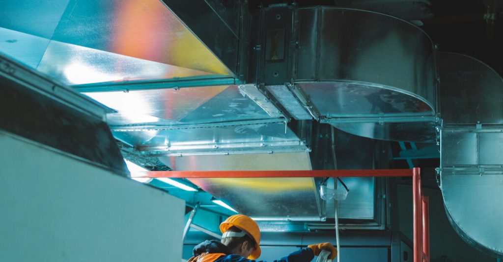 mantenimiento de ventilación industrial