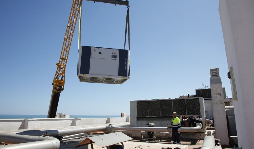 Mantenimiento de climatización en hoteles