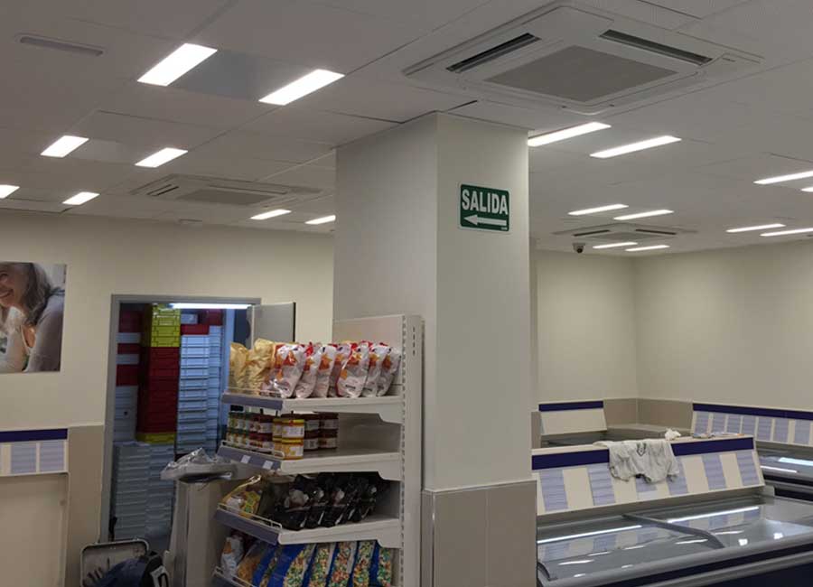 Climatización en tiendas en Madrid